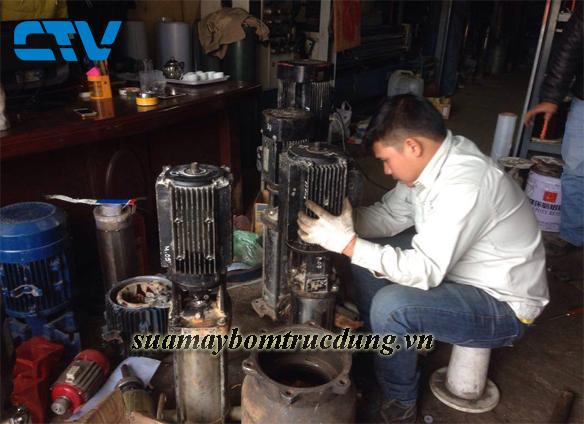                                                 Sửa máy bơm trục đứng Matra