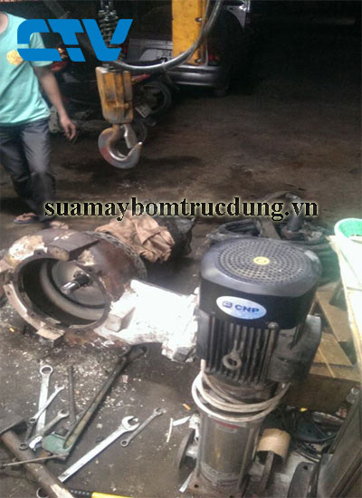 Dịch vụ sửa máy bơm trục đứng -máy bơm lọc nước RO tại Hà Nội