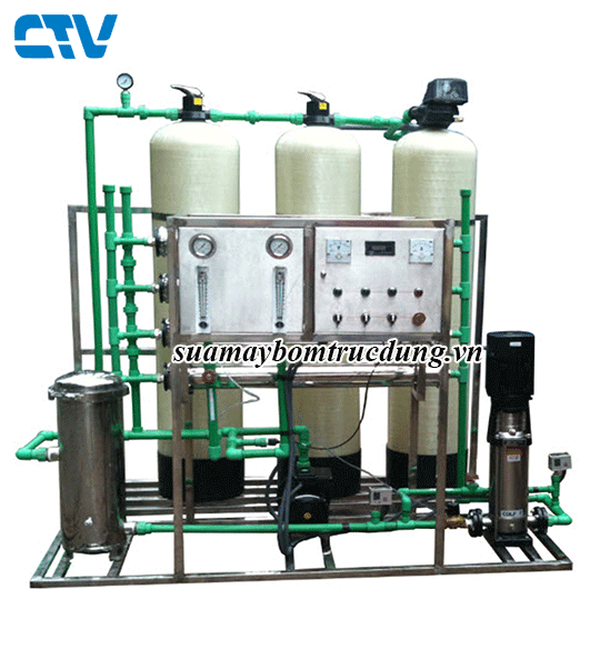 Vệ sinh máy bơm trục đứng -máy bơm lọc nước RO tại Hà Nội