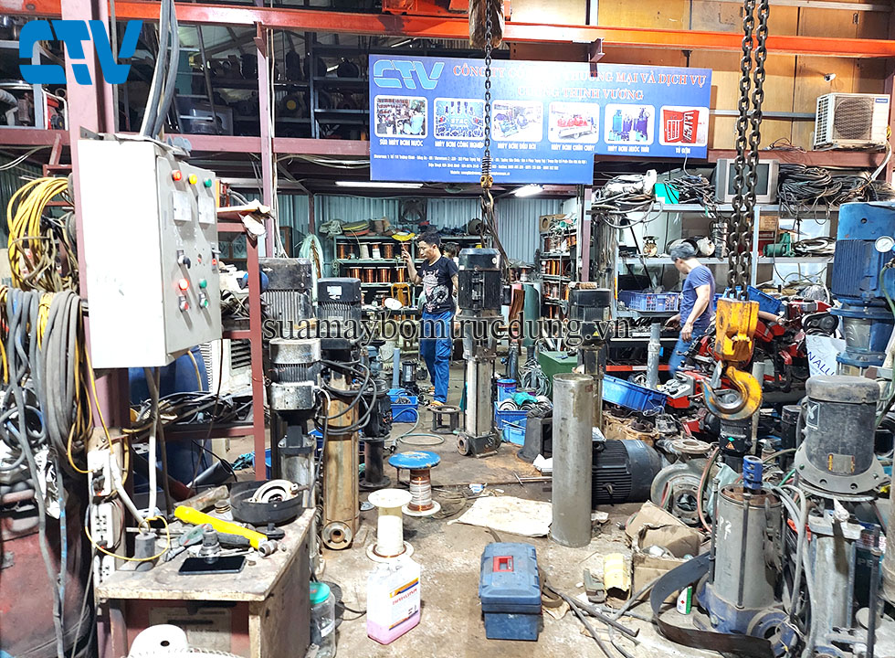 Khắc phục mọi sự cố máy bơm đa tầng cánh trục đứng
