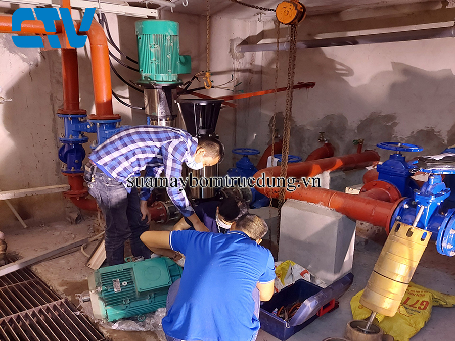 Đơn vị sửa chữa, bảo dưỡng máy bơm trục đứng Wilo Tại Hà Nội