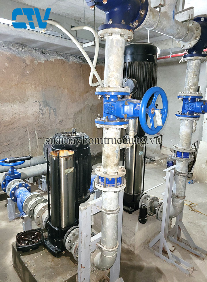 Sửa chữa cụm thân bơm trục đứng uy tín, chuyên nghiệp