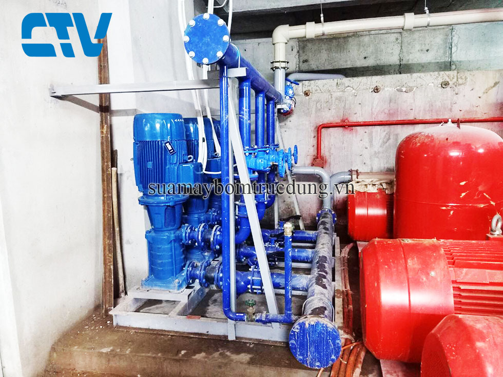 Sửa chữa bơm đa tầng cánh Pentax công nghiệp MSV-MSH