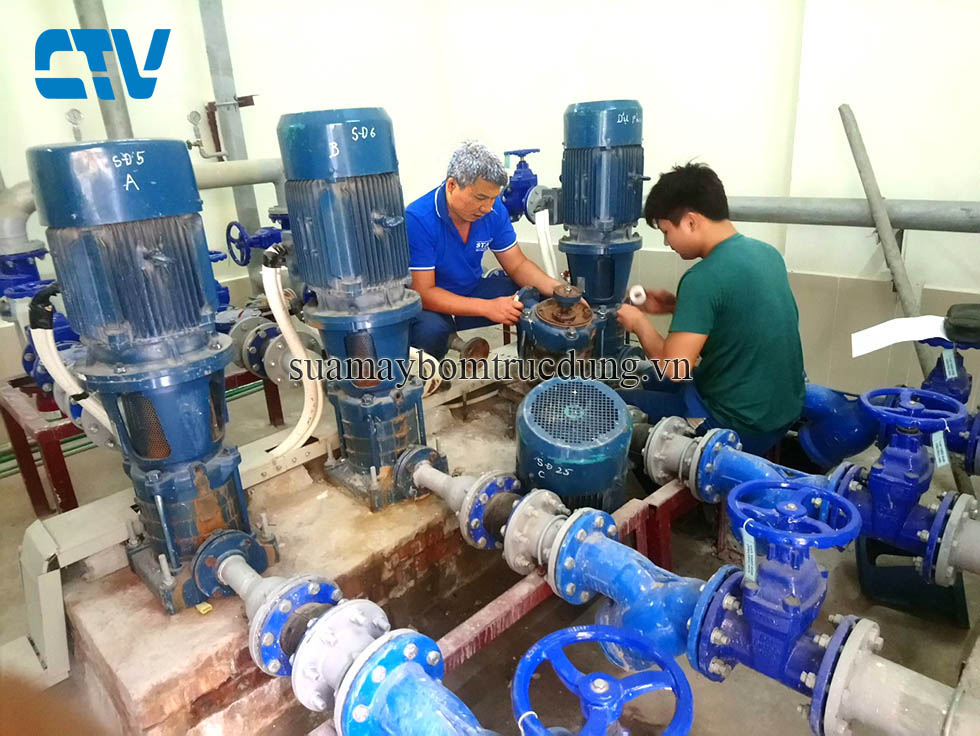 Cường Thịnh Vương sửa chữa máy bơm trục đứng Pentax uy tín, chuyên nghiệp