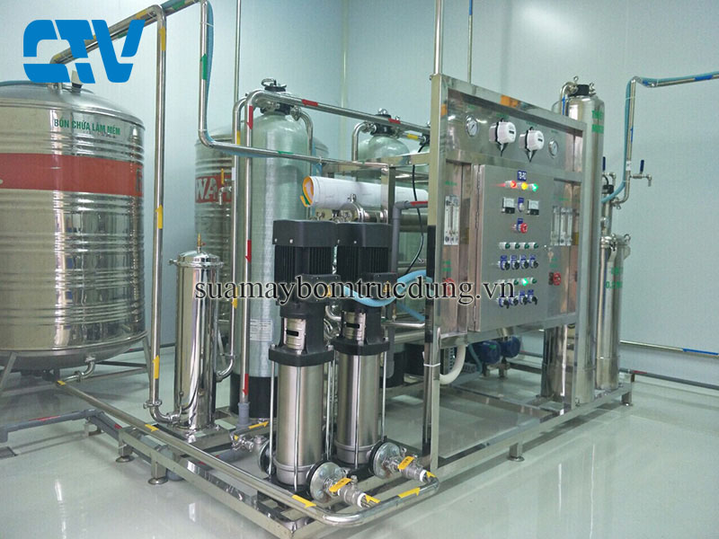 Sửa máy bơm trục đứng không lên nước