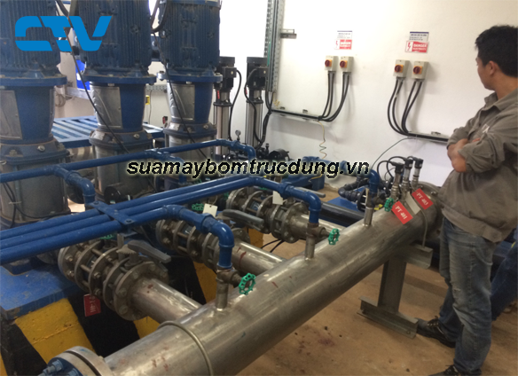 Sửa máy bơm trục đứng ở đâu cho uy tín tại Hà Nội