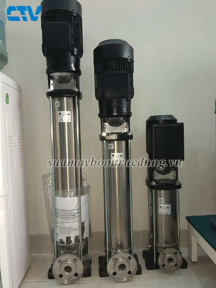 Máy bơm trục đứng đa tầng cánh Stac nhập khẩu ý