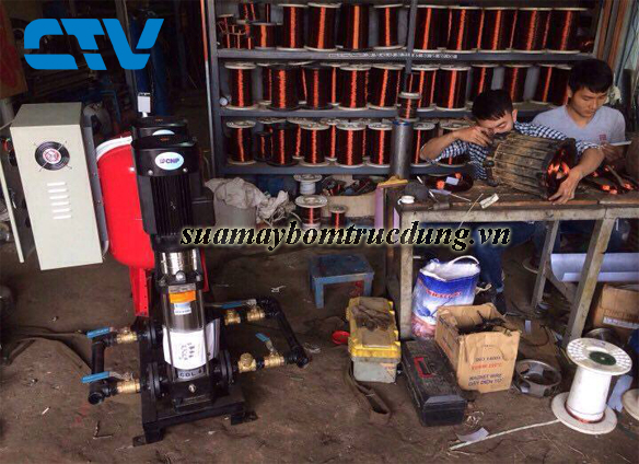 Sửa máy bơm trục đứng CNP-máy bơm lọc nước RO