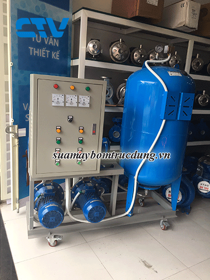 Lắp đặt hệ thống máy bơm tăng áp