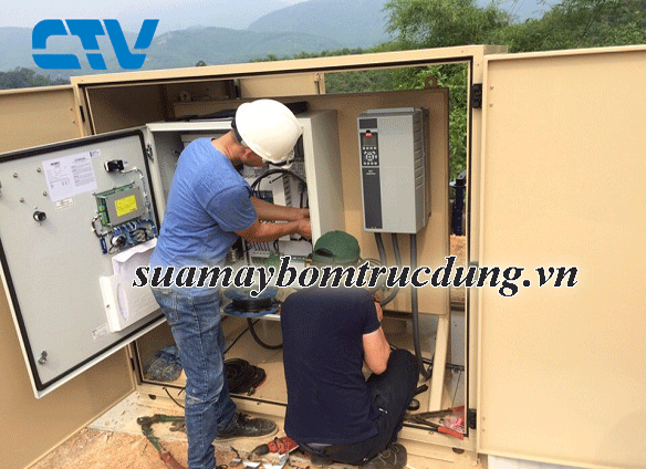 Lắp đặt biến tần vào hệ thống máy bơm nước