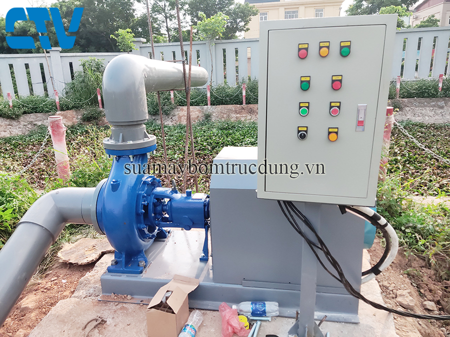 Thiết kế, lắp đặt máy bơm tăng áp 30Kw cung cấp nước cho hệ thống tưới cây