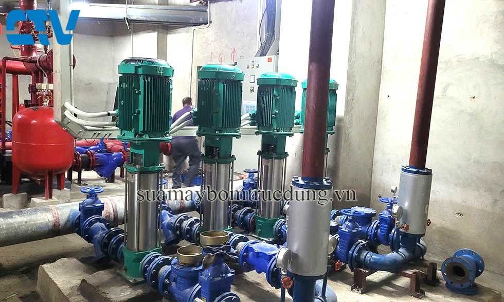 Dịch vụ sửa chữa máy bơm trục đứng Wilo uy tín, chuyên nghiệp