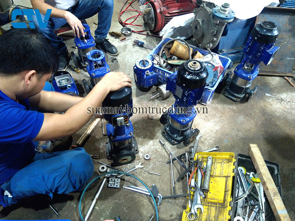 Dịch vụ sửa chữa và bảo dưỡng bơm trục đứng KSB tại Hà Nội chuyên nghiệp, đáng tin cậy