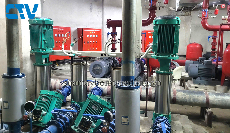 Nhận sửa chữa bơm trục đứng Wilo ở Hà Nội nhanh chóng, giá tốt