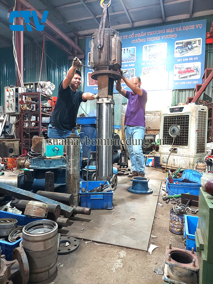Cường Thịnh Vương - Đơn vị sửa chữa máy bơm trục đứng CNP chuyên nghiệp tại miền Bắc