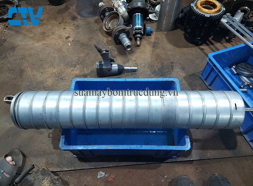 Cường Thịnh Vương sửa chữa thay bộ ruột buồng cánh máy bơm trục đứng CNC chuyên nghiệp