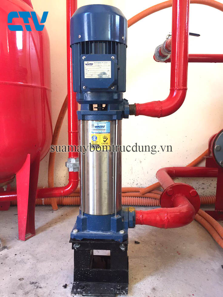 Cường Thịnh Vương sửa chữa thay bộ ruột buồng cánh máy bơm trục đứng Windy chuyên nghiệp