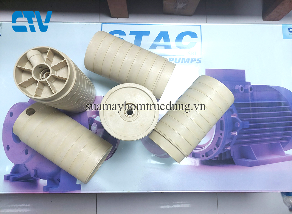 Cường Thịnh Vương sửa chữa thay bộ ruột buồng cánh máy bơm trục đứng Firmly chuyên nghiệp